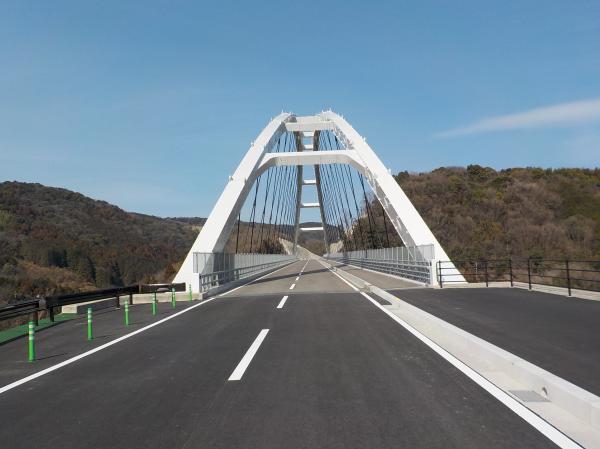 溝井工区開通3