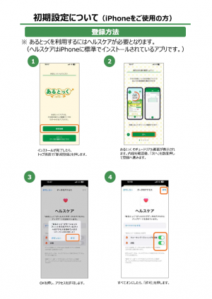初期設定（Iphone）