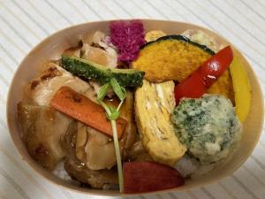 あじ月弁当