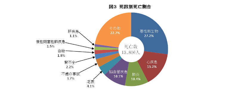 死因別死亡割合